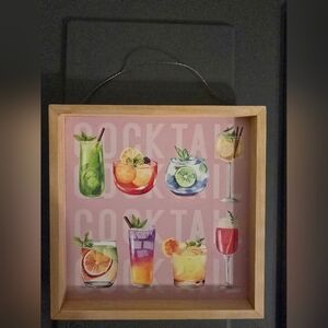 Colorful Cocktail Wall Art